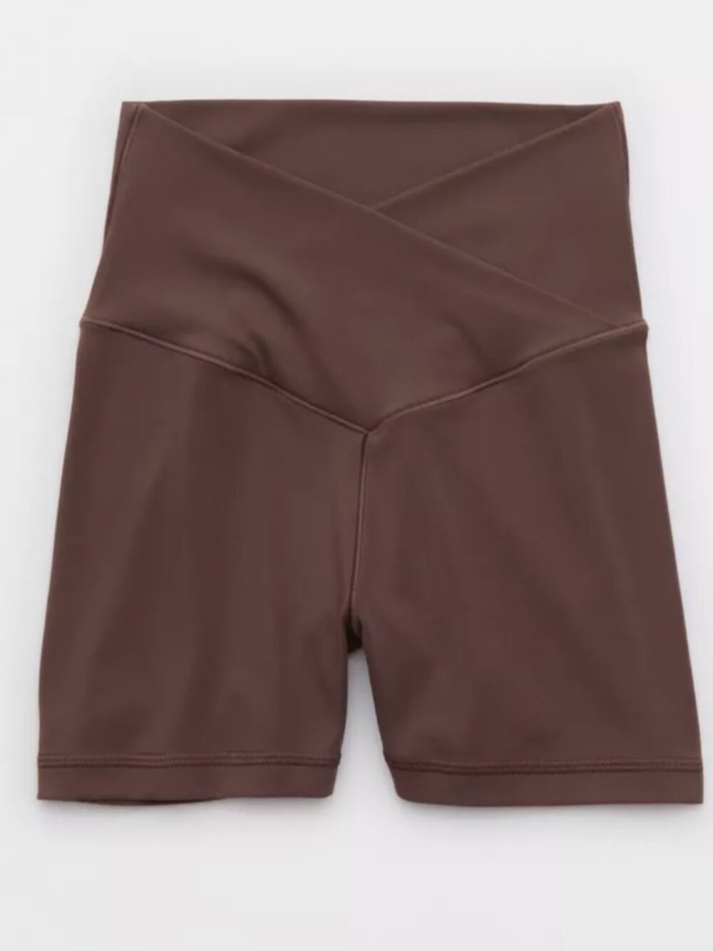 OFFLINE By Aerie Real Me Crossover 3" Bike Short in Relic Brown size Large